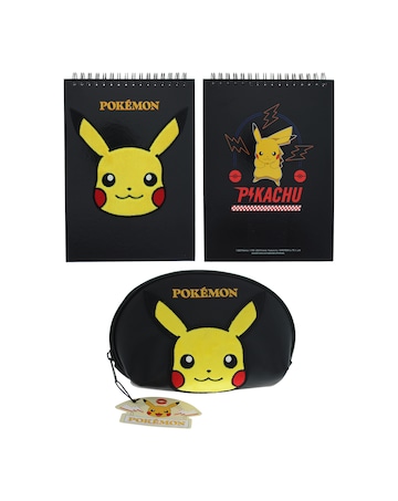 Pokemon Novelty Notebook & Pencil Case
