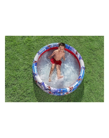 Spiderman 1.22m 3-Ring Pool