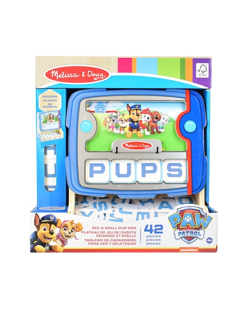 New In - M&D Paw Patrol 2 See & Spell Pup Pad