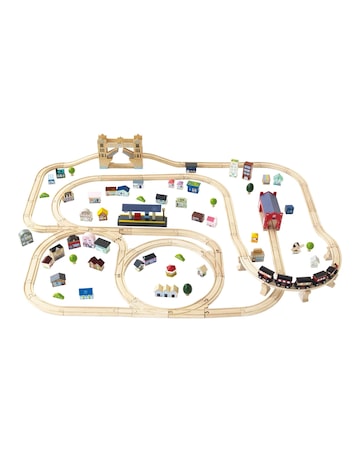 City Train Set 120pc