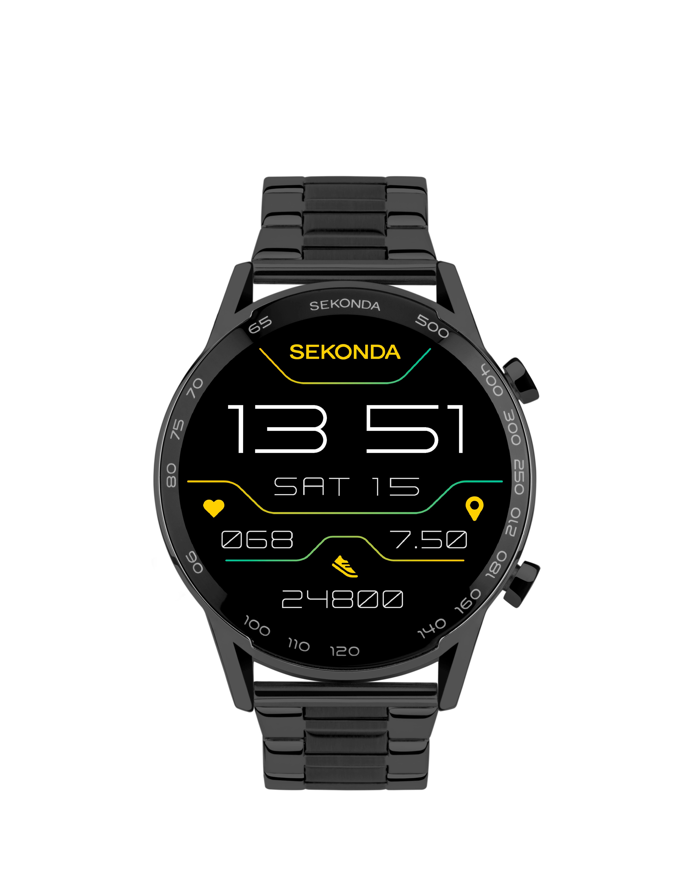 Active+ - Black Alloy & Stainless Steel