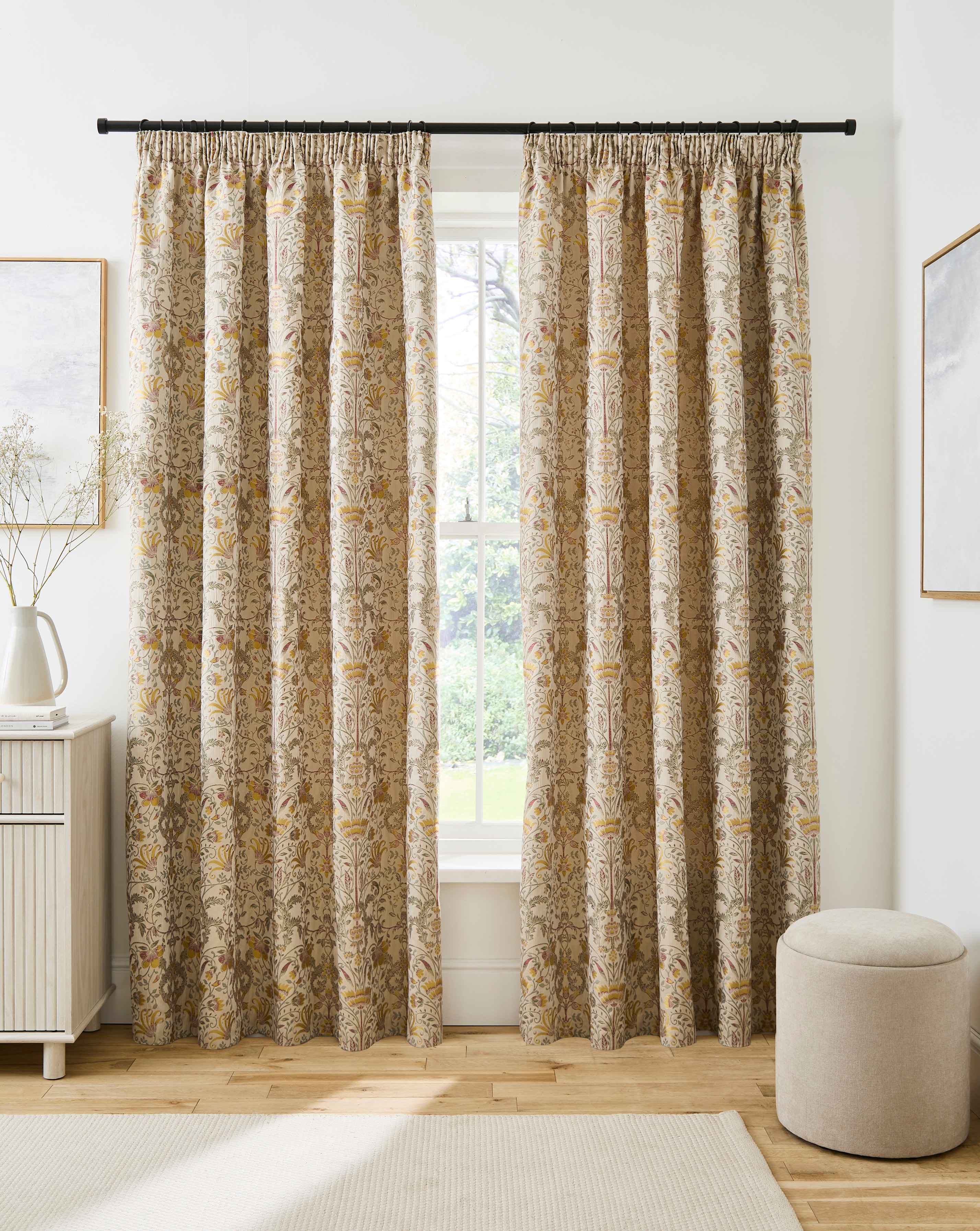 Sundour Kyoto Tape Top Curtains