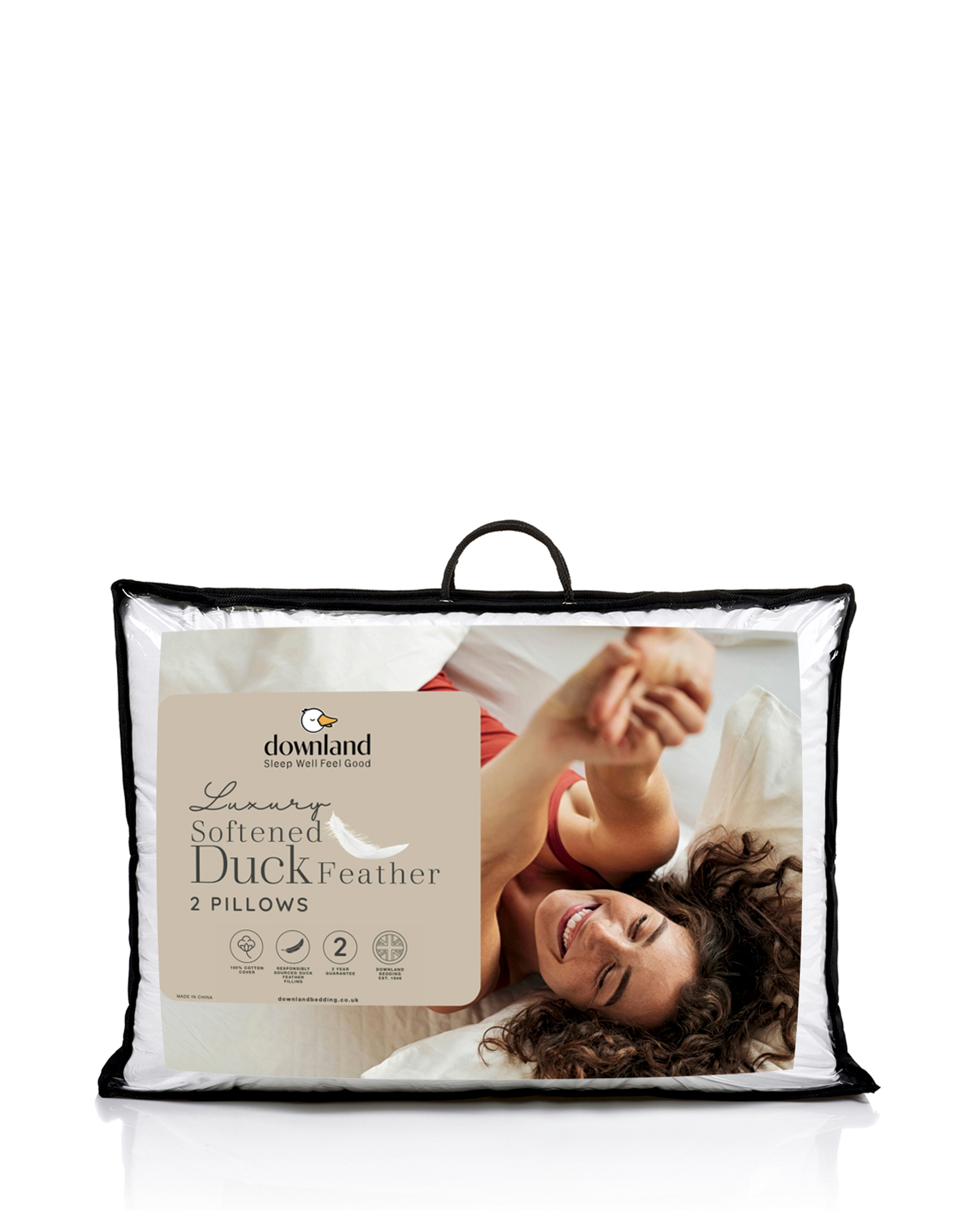 Downland Softened Duck Feather Pillows
