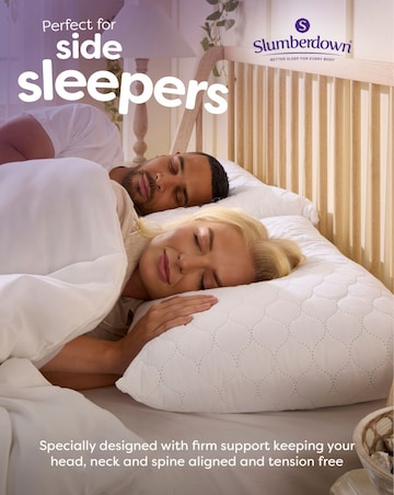 Slumberdown Sleep Soundly Rebound Firm Support Pillows - 2 Pack
