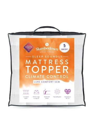 Slumberdown Sleep Soundly Luxe Comfort Deep Mattress Topper 5cm