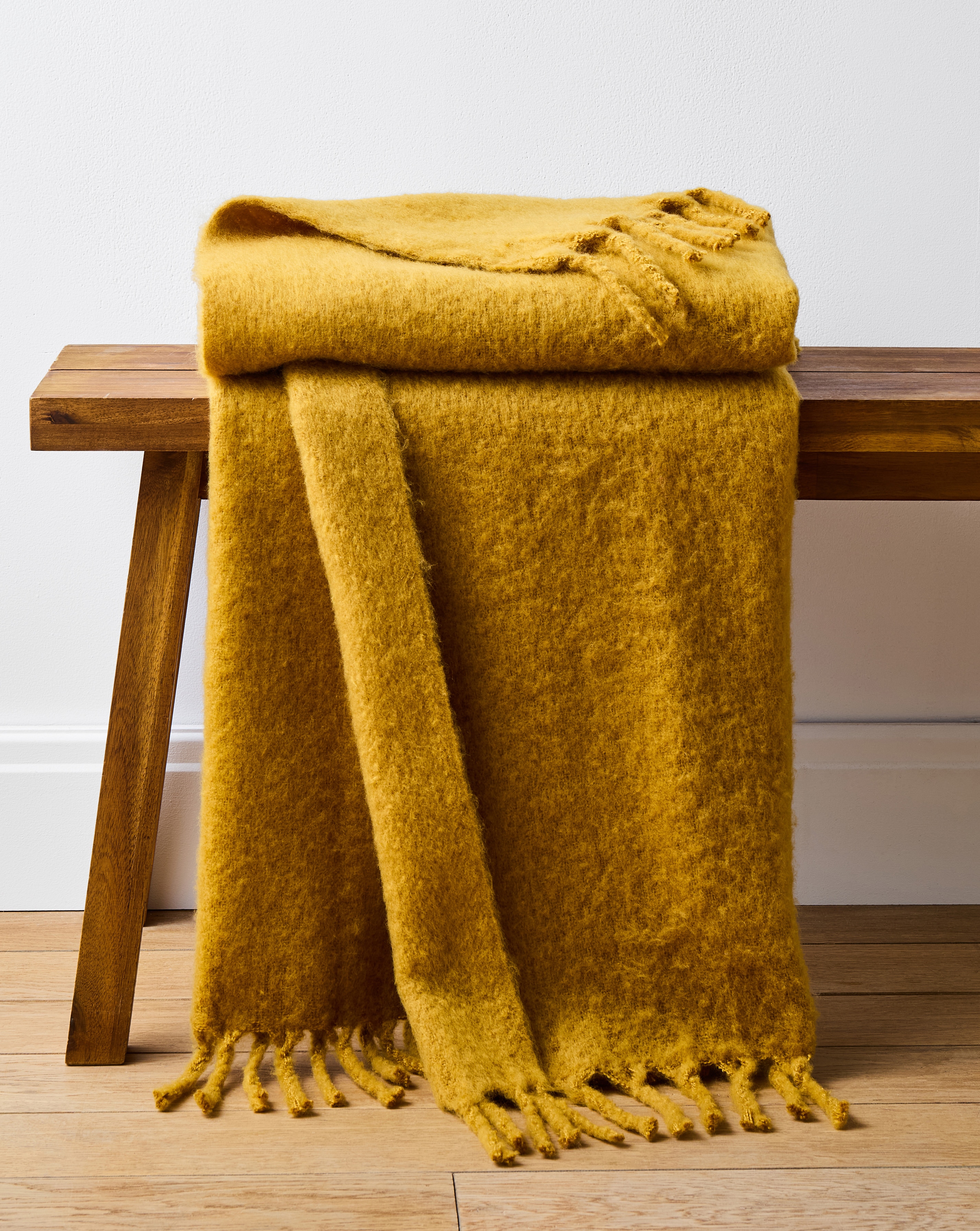 Faux Mohair Throw