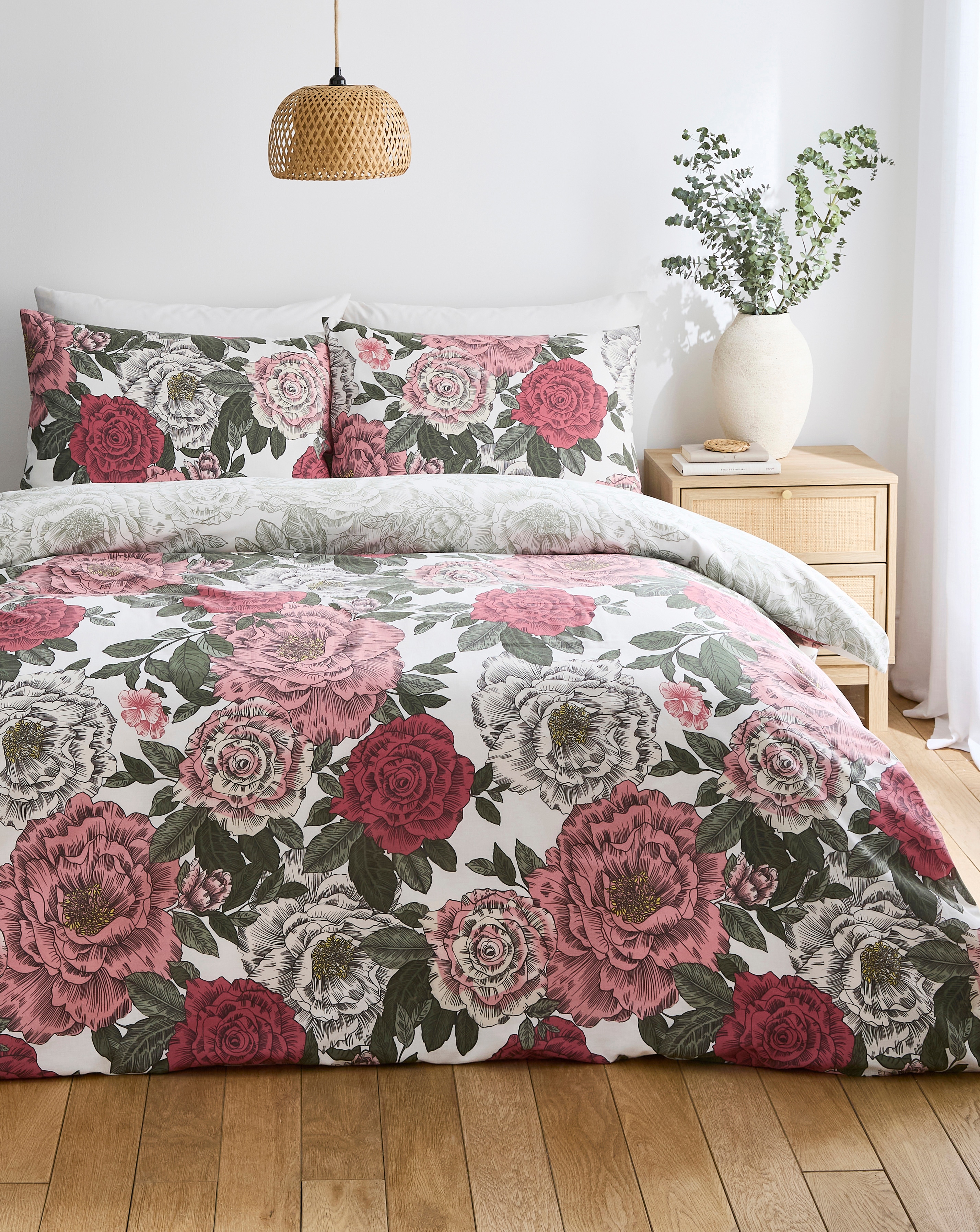 Florence Floral Duvet Cover Set
