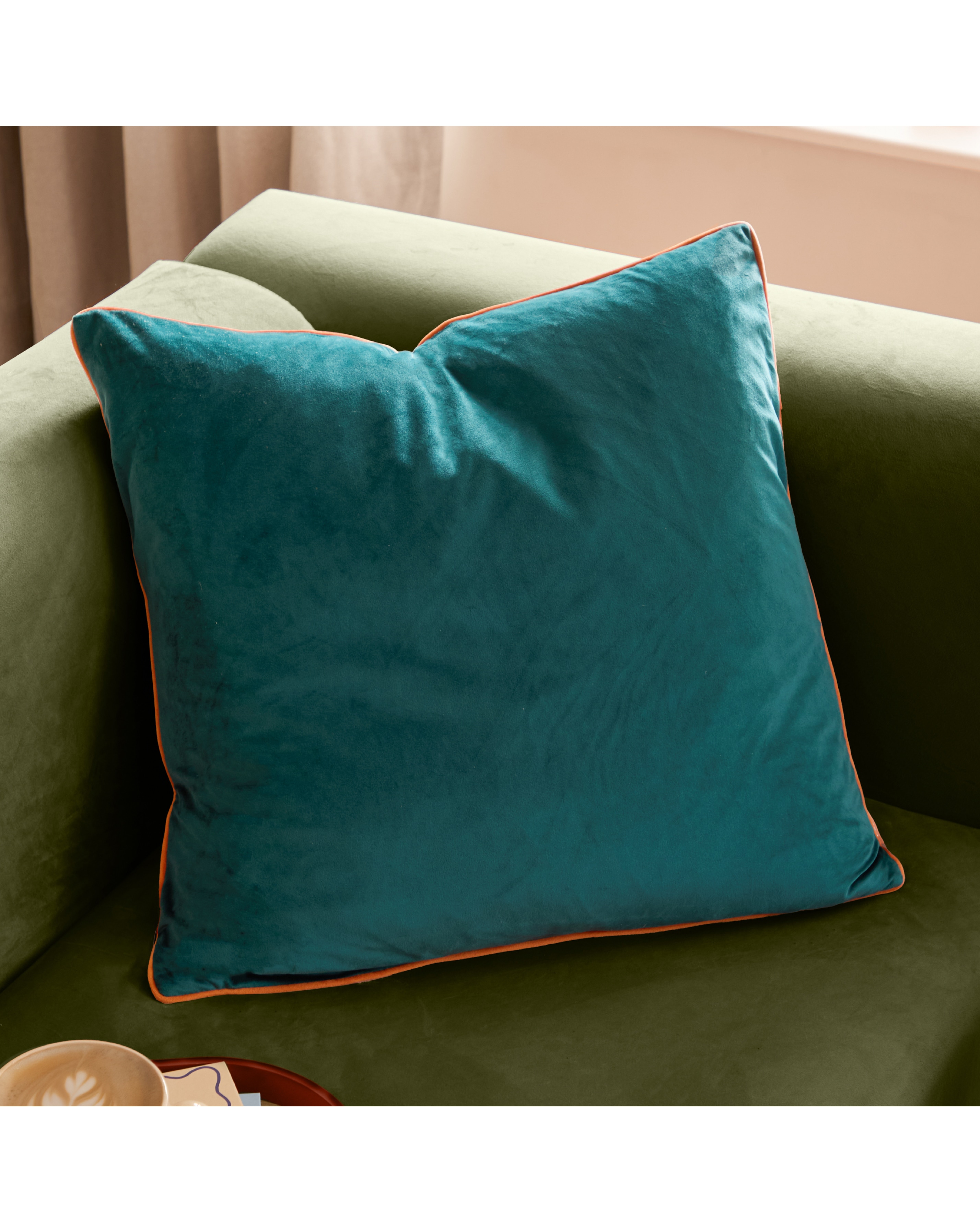 Furn. Meridian Velvet Cushion Cover
