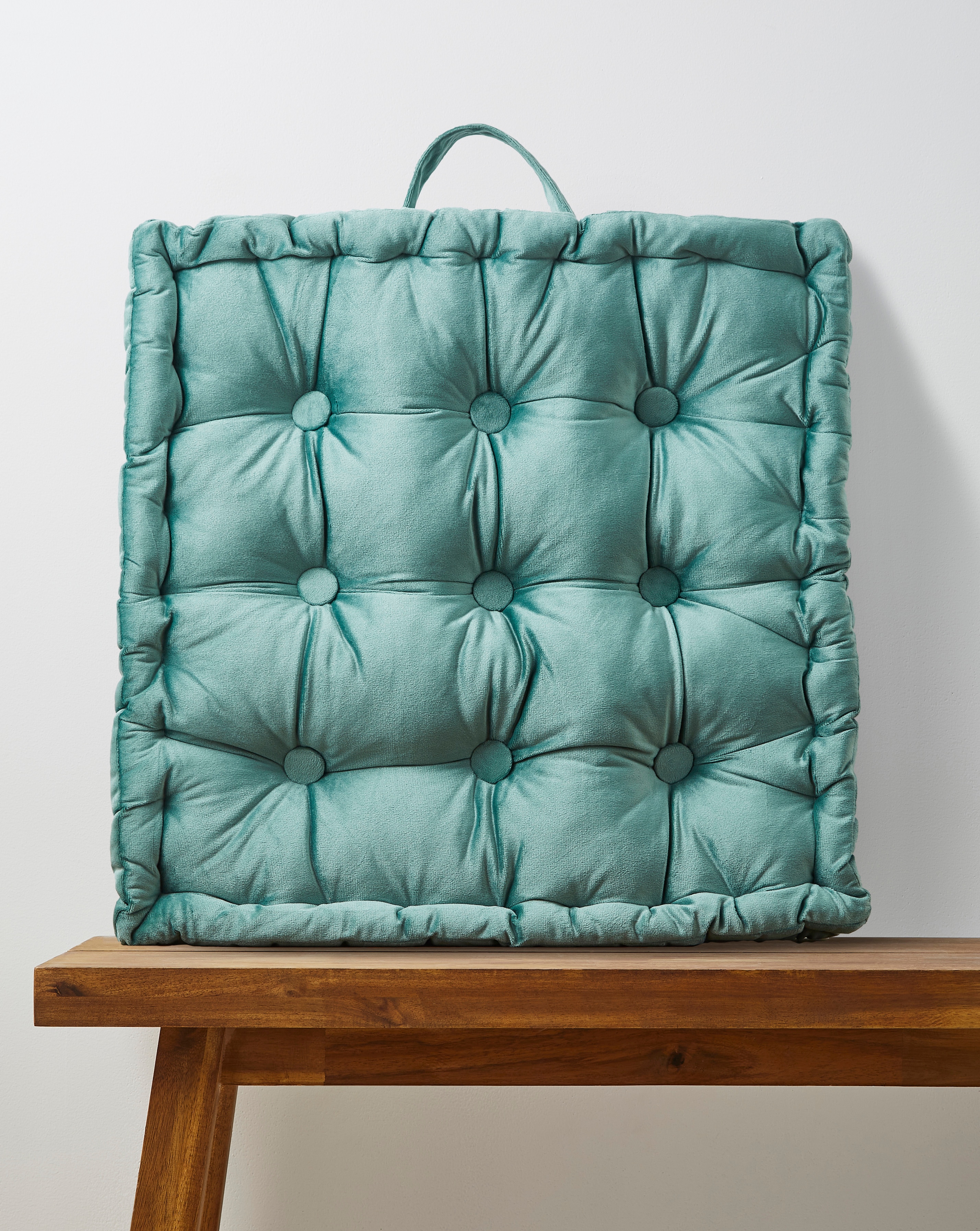New In - Velvet Padded Booster Seat Cushion