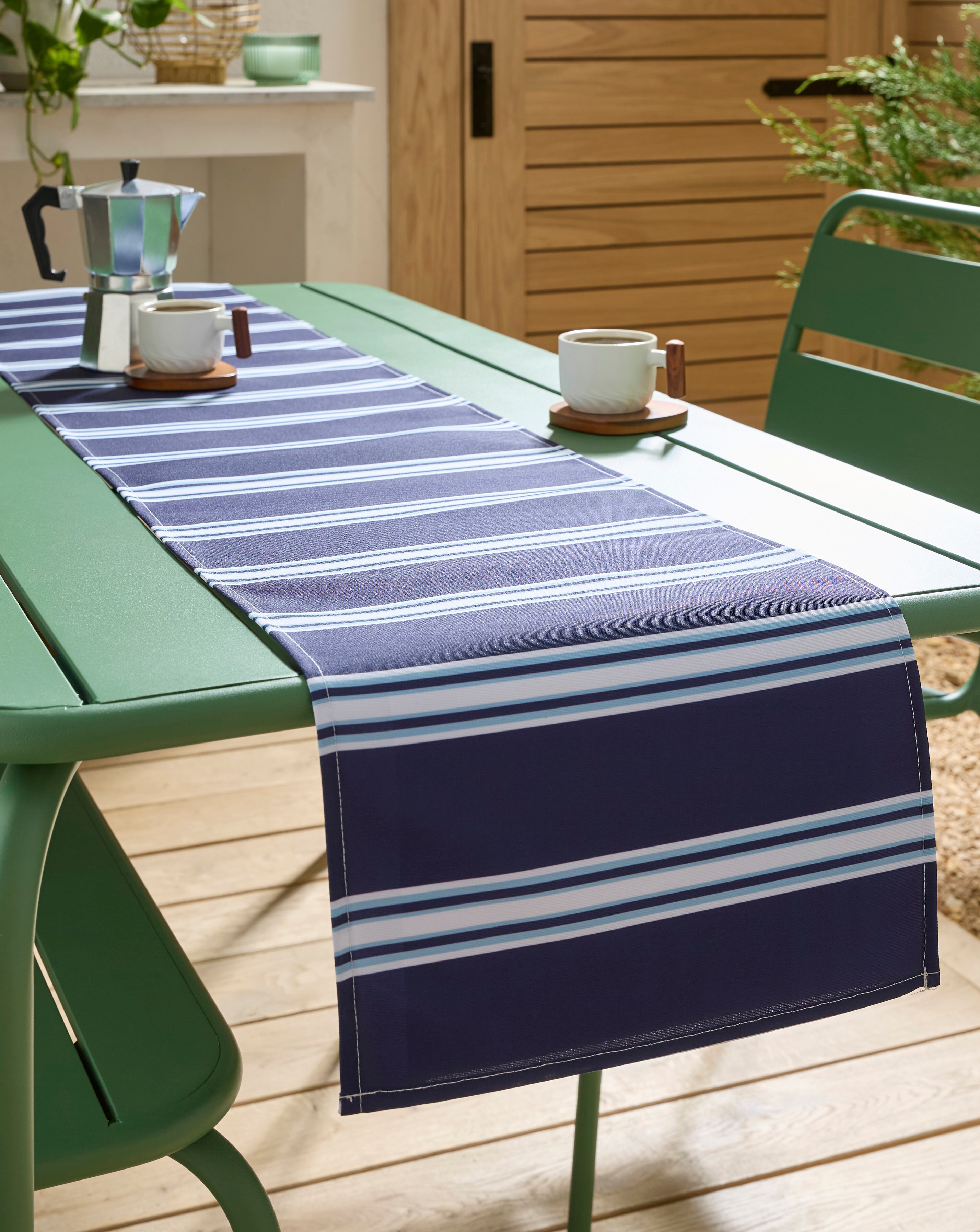 New In - Stripe Wipe Clean Table Runner