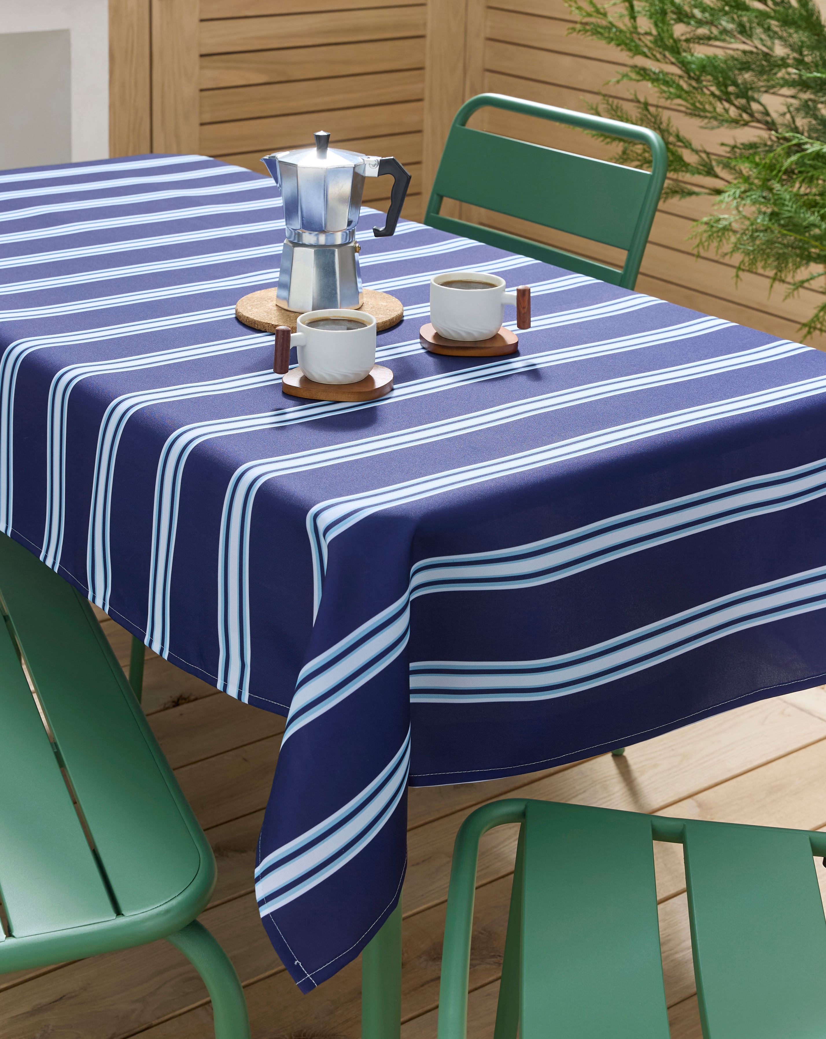New In - Stripe Wipe Clean Tablecloth