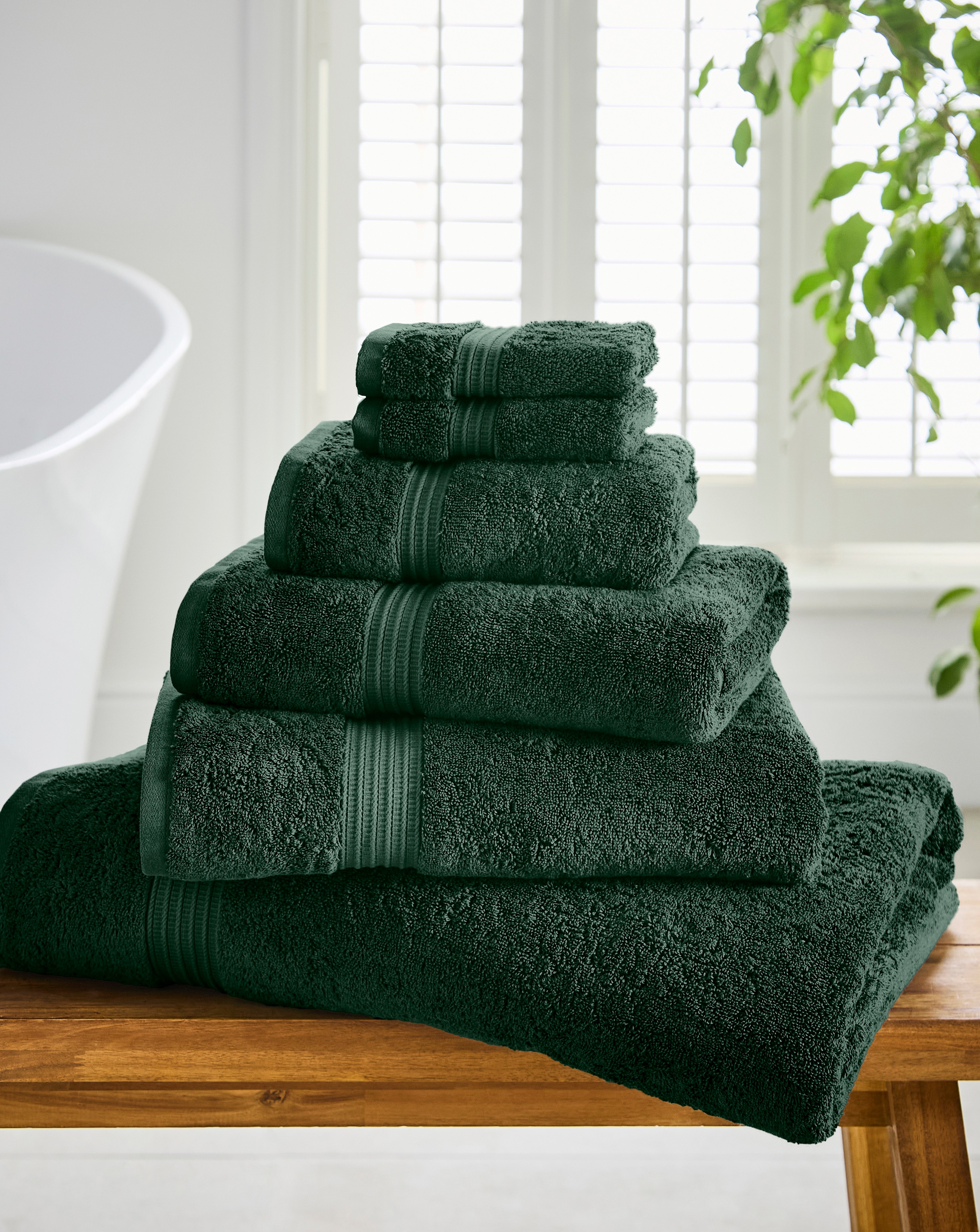 New In - Egyptian Cotton 600GSM Towel - Green