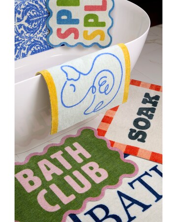 My Mat Simply Bath Printed Nylon Bathmat