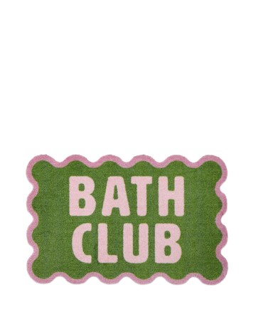 My Mat Bath Club Printed Nylon Bathmat