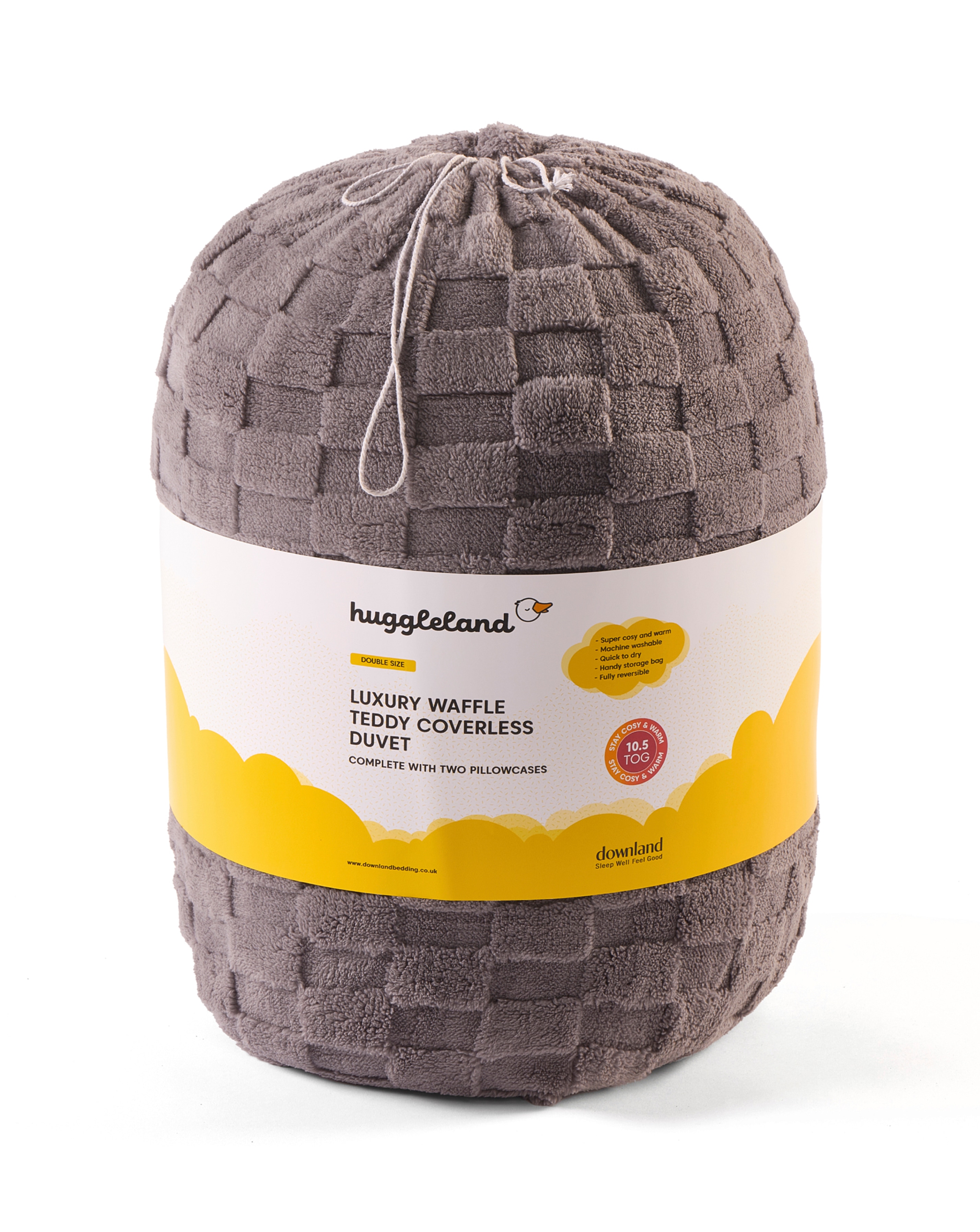 Huggleland Waffle Duvet with Pillowcase