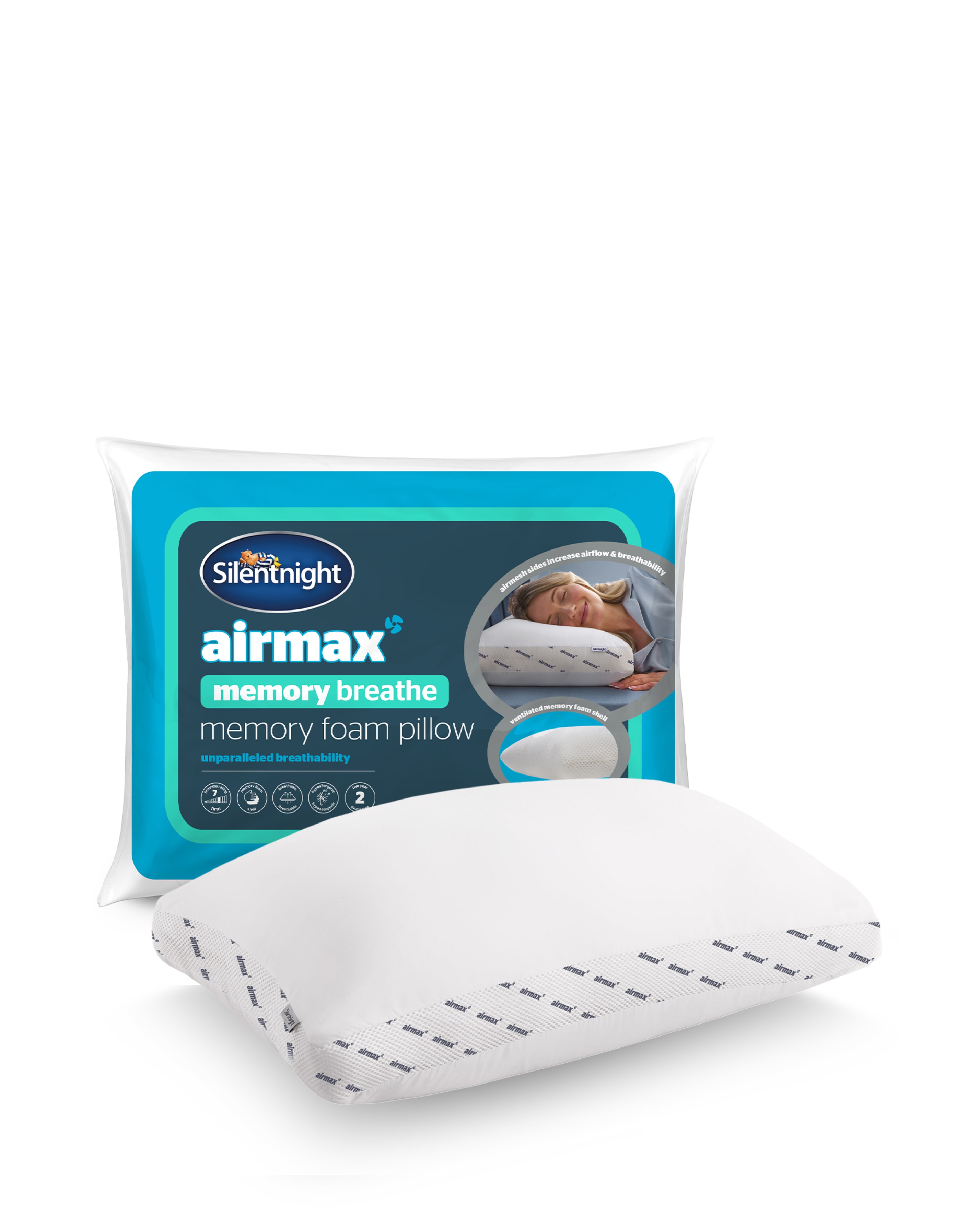 Silentnight Airmax Memory Foam Pillow