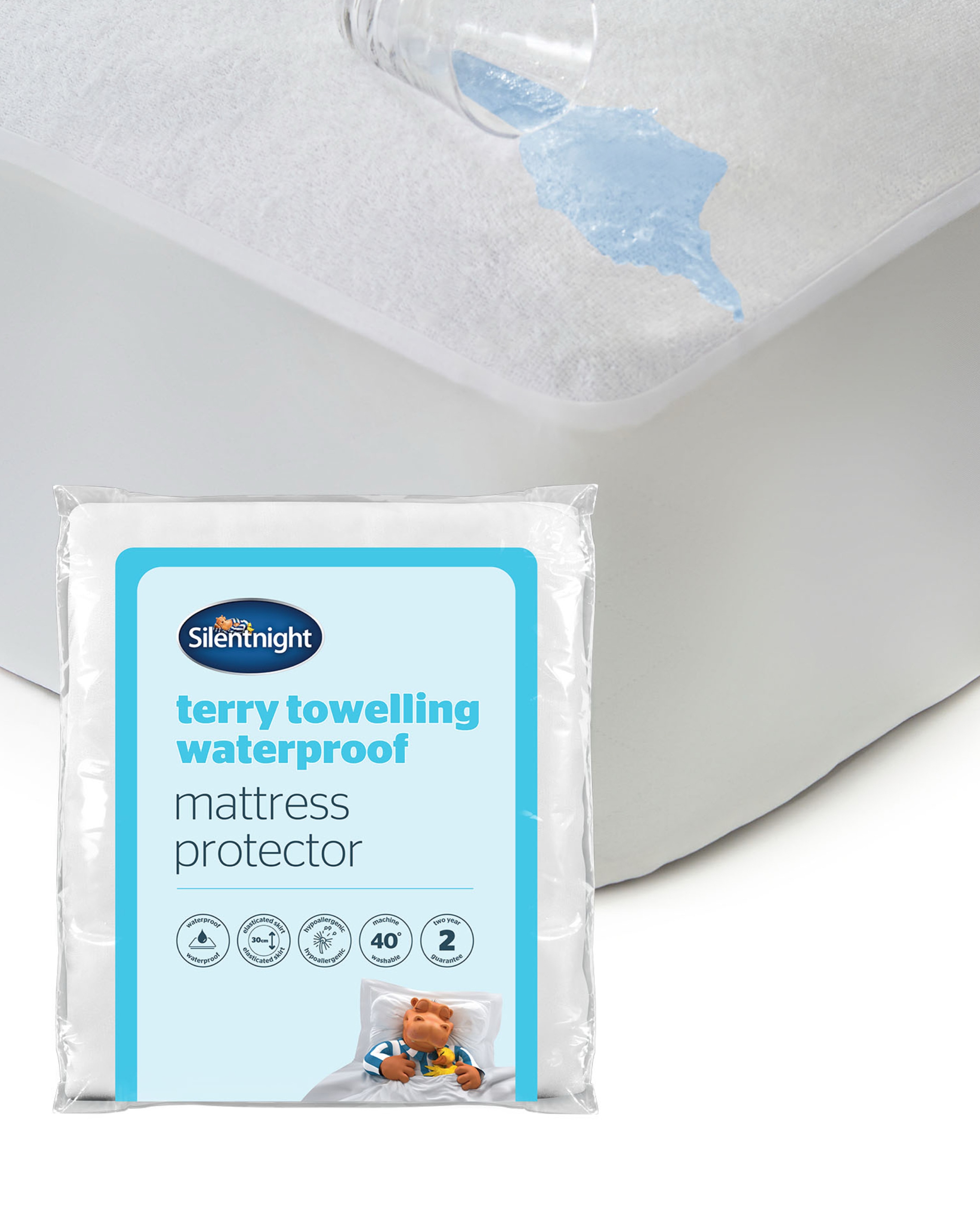 Silentnight Towelling Mattress Protector