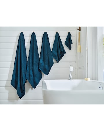 Deyongs Egyptian Cotton 550gsm Towel Peacock