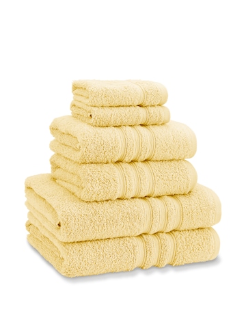 Catherine Lansfield Zero Twist 6 Piece Towel Bale