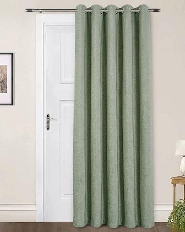 Sundour Amberley Eyelet Door Curtain