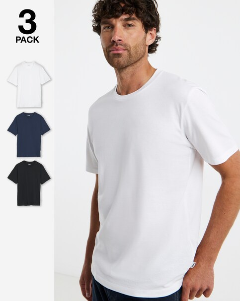 New In - Wrangler 3 Pack T-Shirt - Multi