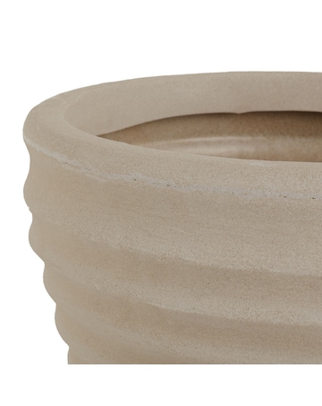 Charles Bentley Small Moroccan Stone Planters - Set of 2