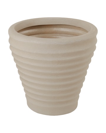 Charles Bentley Small Moroccan Stone Planters - Set of 2