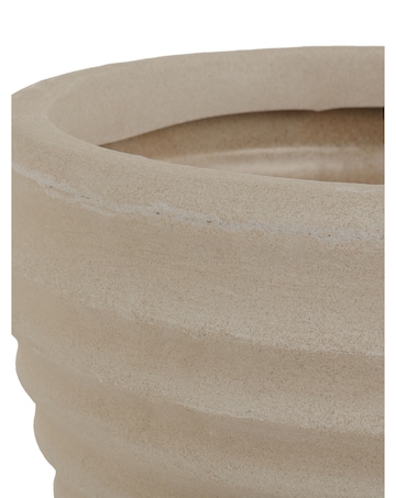 Charles Bentley Small Moroccan Stone Planters - Set of 2