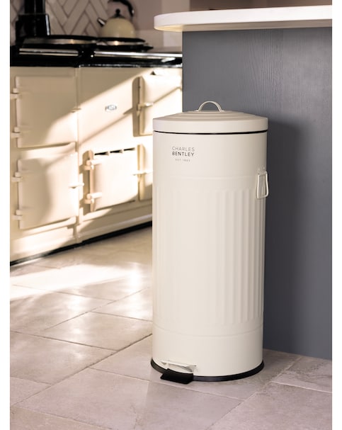 New In - Charles Bentley 30L Round Kitchen Bin