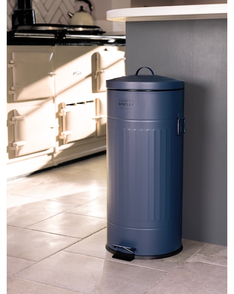 New In - Charles Bentley 30L Round Kitchen Bin