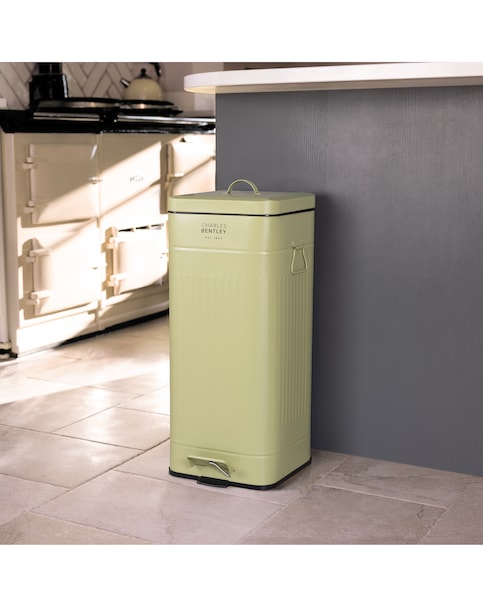 New In - Charles Bentley 30L Square Kitchen Bin
