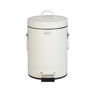 Charles Bentley 3L Retro Mini Pedal Bin