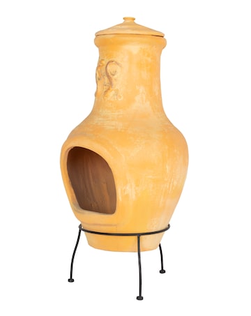 Charles Bentley Snug Malaga Clay Chiminea