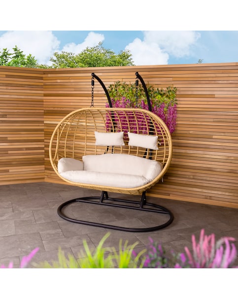 Charles Bentley Double Hanging Swing Chair