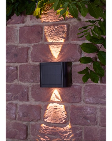 2-Way Wall, Fence & Post Light, 2pack