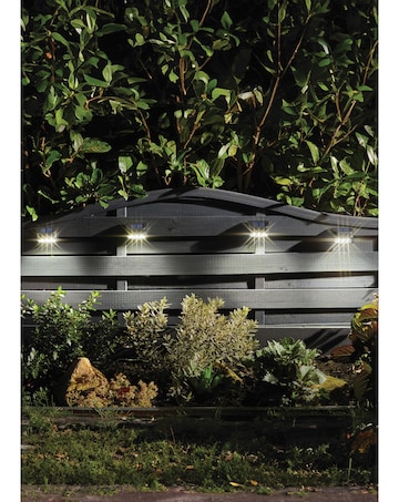 Premier Wall, Fence & Post Light 4pack