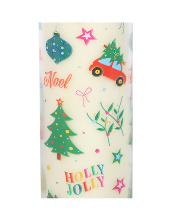 Something Different Nostalgic Christmas Print Christmas Pudding Scented Candle