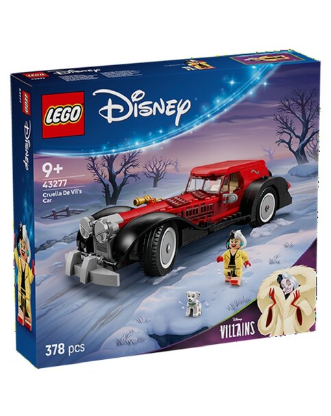 New In - LEGO Disney Cruella De Vils Cars