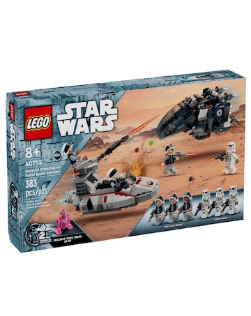 LEGO Star Wars Imperial Dropship vs. Rebel Scout Speeder - 40755