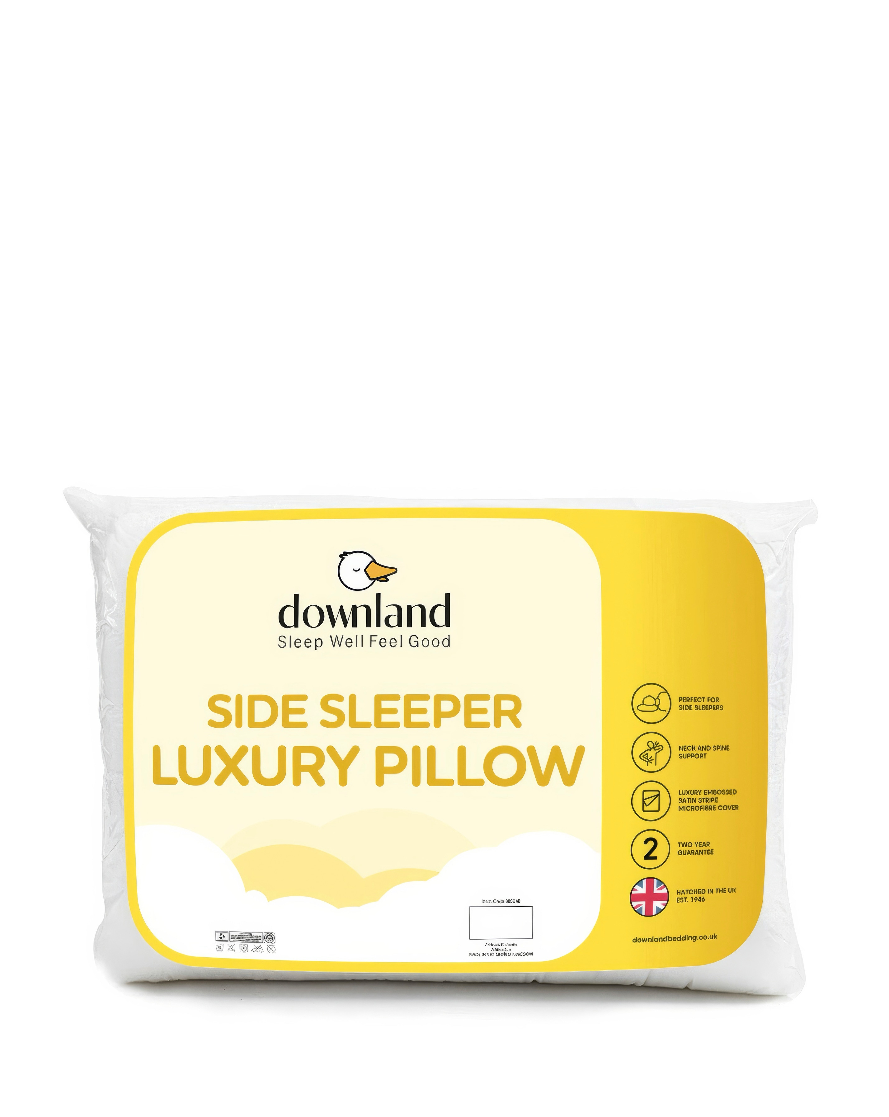 Downland Satin Side Sleeper Pillow