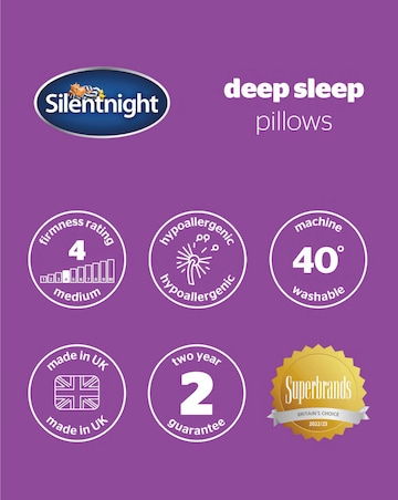 Silentnight Deep Sleep Pack of 6 Pillows