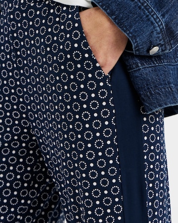 Jersey Straight Leg Trouser