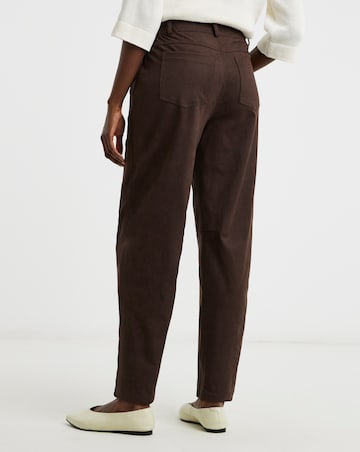 Suedette Barrel Trouser