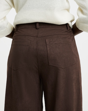 Suedette Barrel Trouser