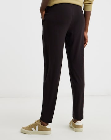 Jersey Tapered Leg Trousers