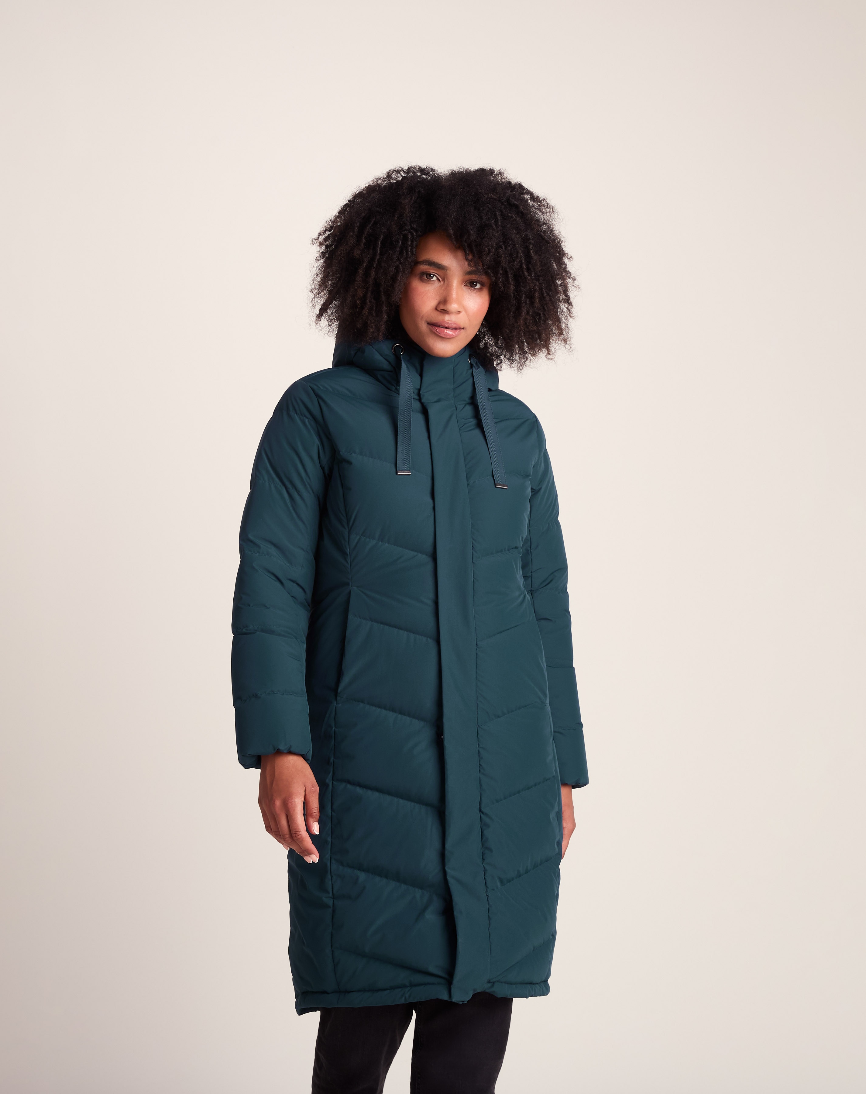 Tog24 Raleigh Luxe Long Rds Down Jacket