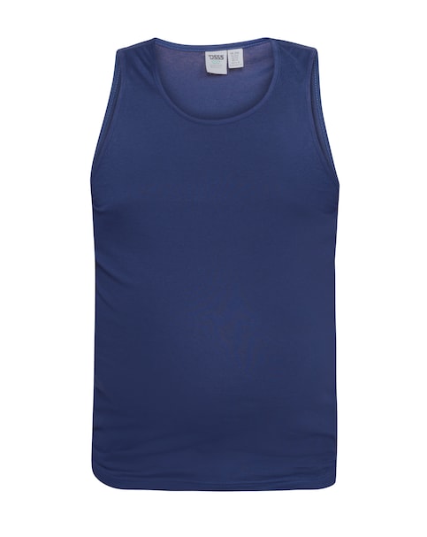 D555 Fabio Muscle Vest Navy