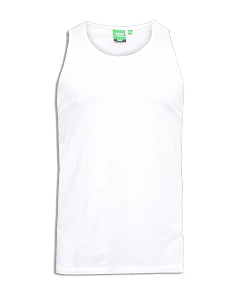 D555 Fabio Muscle Vest White