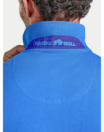 Raging Bull Classic Organic Polo Cobalt Blue