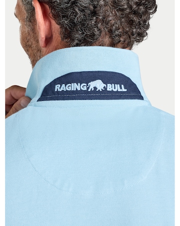 Raging Bull Classic Organic Polo Sky Blue